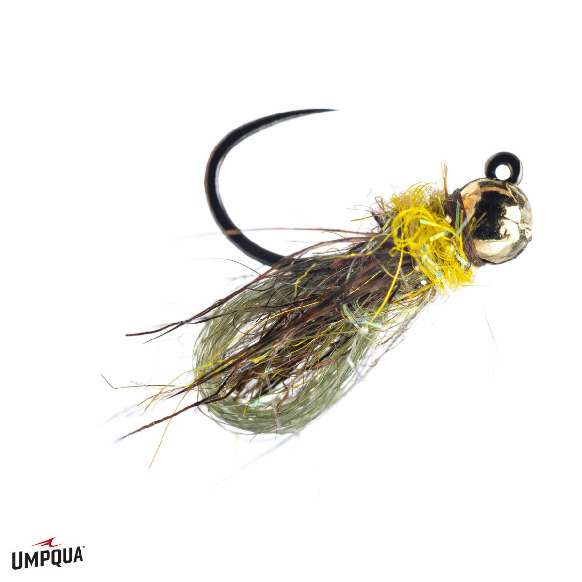 Umpqua Jiggy Caddis Pupa, Olive