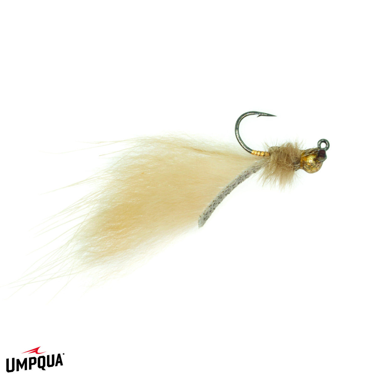 Umpqua Mini Leech Jig Damsel, Tan