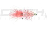 Catch's Wiggle Flasha Bugger, Red White