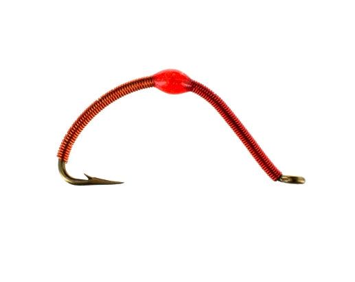 Wired Worm, Orange Red