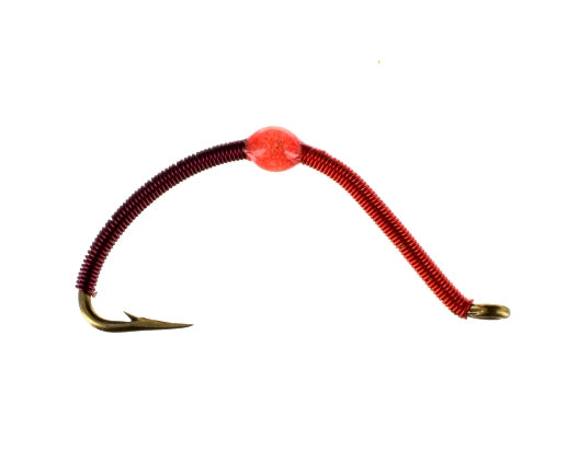 Wired Worm, Wine Red